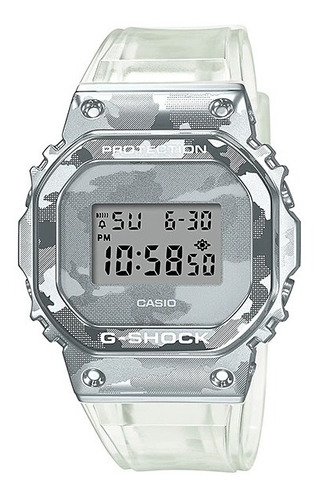 Relógio Masculino Casio G-shock Original Branco Dw-5600