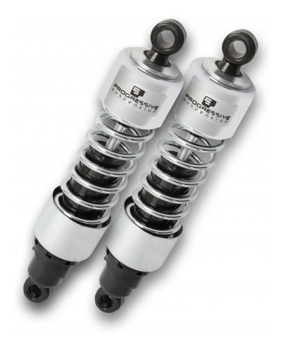 Amortecedor Cromado 13 Traseiro Progressive - Touring 06-20