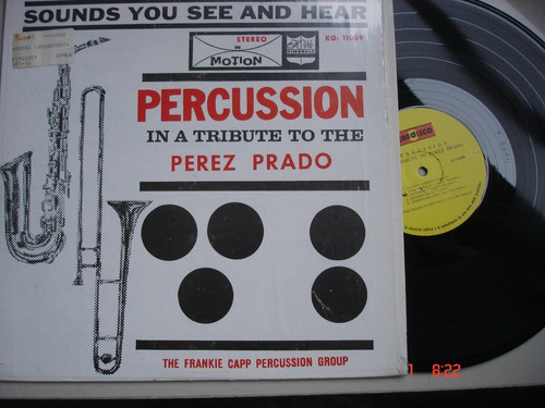 Vinyl Vinilo Lp Acetato Perez Prado Percusion