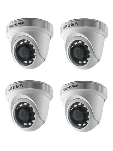 Imagen 1 de 9 de 4 Camara Hikvision Hd 1080p 2mp Exterior Seguridad 56d0t Irmf
