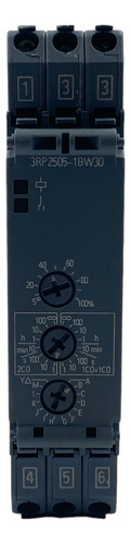 3rp2505-1bw30 Siemens Time Relay (Usado)