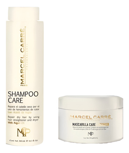 Marcel Carre Shampoo 300 Mascarilla 250 Care 2pza