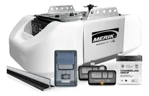 Comprar Motor Merik 7512w Con Riel Tipo T 2 Controles Wifi Para Abrir Con Tu Smartphone Puertas Automaticas Frecuencia 2.0 Para Abrir Desde Cualquier Parte Donde Estes