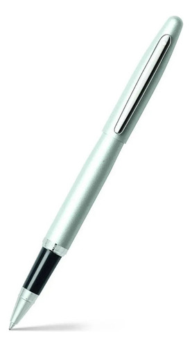Rollerball Sheaffer Vfm E9400 Strobe Silver Outer Black Ink Strobe Silver - Acabamentos cromados
