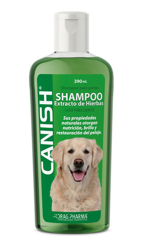 Shampoo Canish Extracto Hierbas 390 Ml