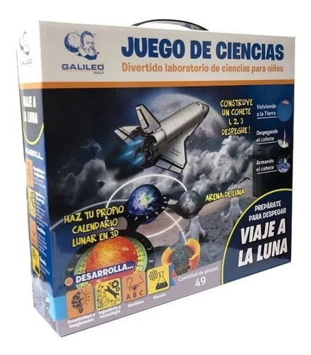 Juego De Ciencias Viaje A La Luna Galileo