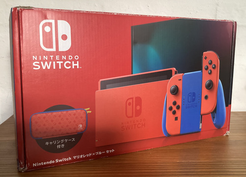 Nintendo Switch Mario Red & Blue Completo Y Como Nuevo! 