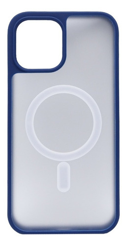 Carcasa Para iPhone 12/12 Pro - Soft Magsafe - Marca Cofolk Color Azul