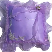 Comprar Cojin Fino Xv Años Lila 15 Años Grande 46x46 Cm.