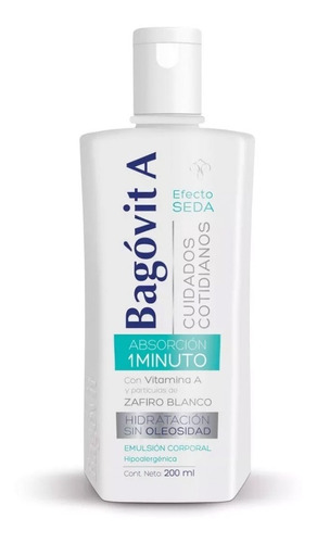 Bagóvit A Emulsión Cuidados Cotidianos Efecto Seda 200ml