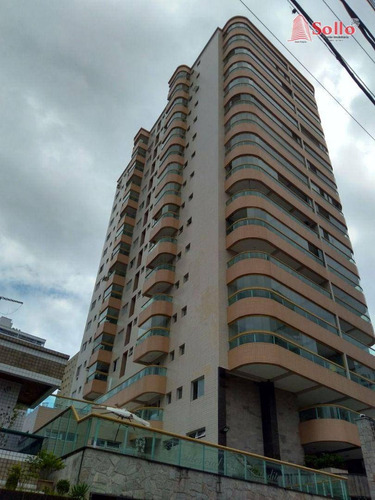 Imagem 1 de 30 de Apartamento No Edifício Santo Expedito Xii Com 2 Dormitórios À Venda, 75 M² - Aviação - Praia Grande/sp - Ap0448