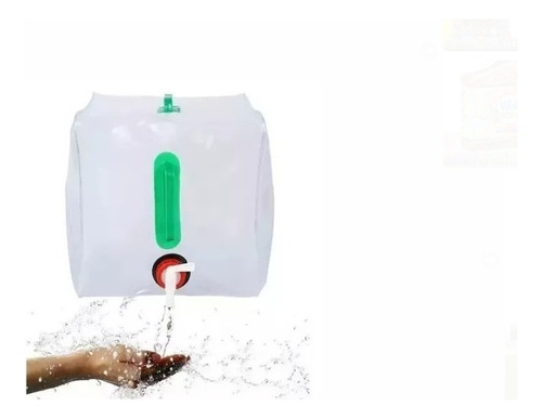 Bolsa Agua Garrafa Plegable Transportar Liquidos Dispensador