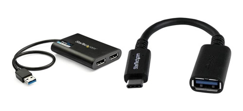 Startech Adaptador Usb 3.0 A Displayport Dual 4k 60hz (usb32