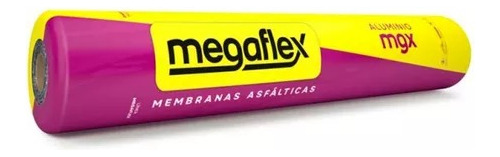 Membrana Megaflex 4 Mm Con Aluminio N° 400 Mgx X 35 Kg 