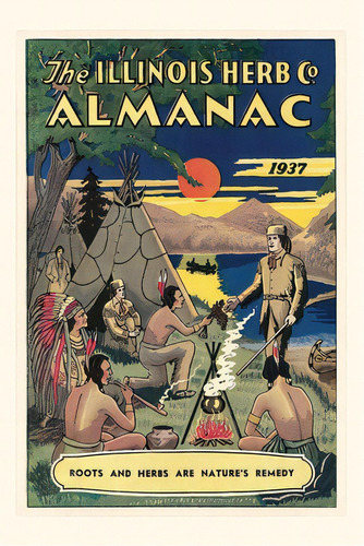 Vintage Journal Illinois Herb Almanac, De Found Image Press. Editorial Found Image Pr, Tapa Blanda En Inglés
