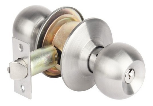 Cerradura Perilla Chapa Bola Puerta De Recamara + 3 llaves
