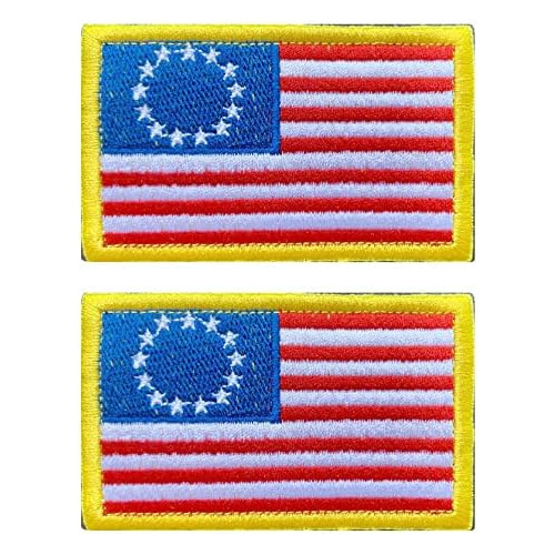 2 Parches De Bandera Estadounidense Betsy Ross 1776 De ...