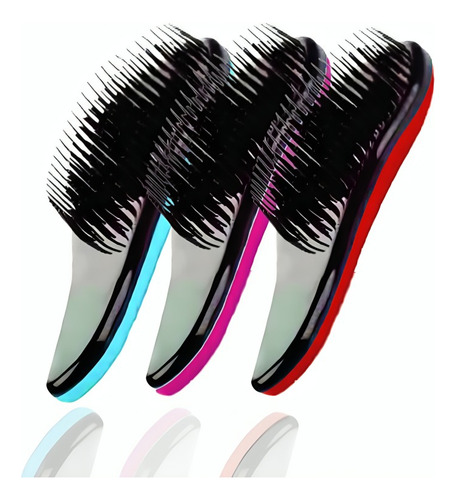 Kit 2 Escovas De Cabelo Magica Para Desembaraçar Anti Queda