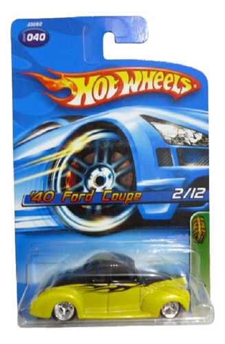 Hot Wheels 40 Ford Coupe T - Hunt 2/12 - J P Cars