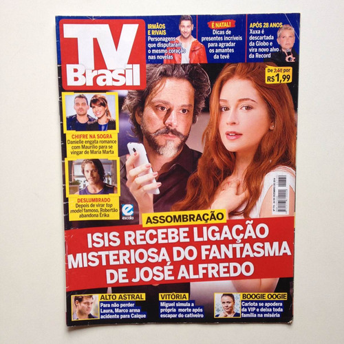 Revista Tv Brasil Daniel Dantas Roberto Carlos Ano 2014