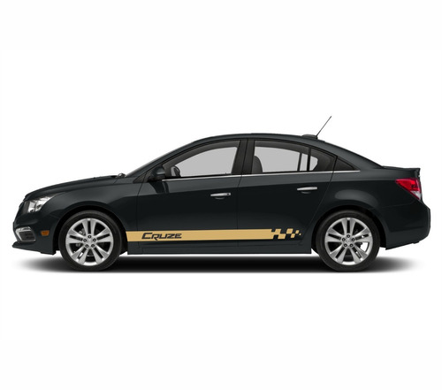 Adesivo Chevrolet Cruze Faixa Lateral Esportivo Imp126