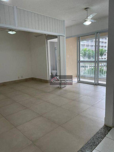 Imagem 10 de 11 de Apartamento Com 1 Dormitório Suíte, Lazer Completo, À Venda, 50 M² Por R$ 295.000 - Vila Matias - Santos/sp - Ap3038