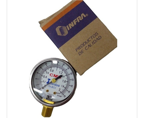 Manómetro De 0 A 2 Kg Mod.51100/2-4cms Infra