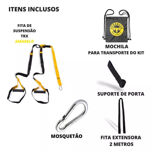 Kit de entrenamiento funcional Trx, entrenamiento en casa, cinta