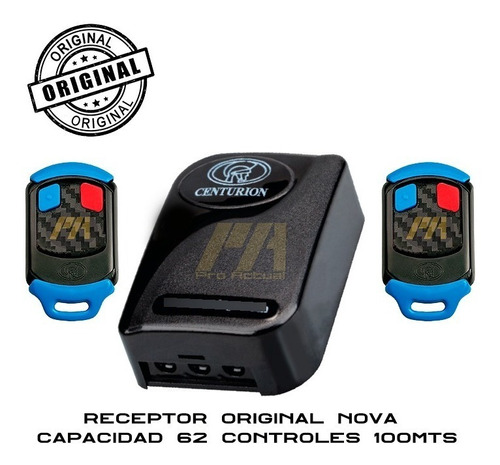 Receptor Nova Helix Original Capacidad Hasta 62 Controles