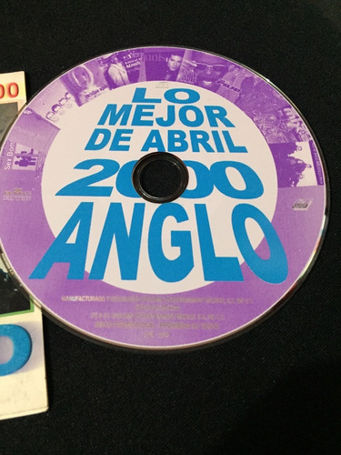 Anglo 2000 Promo  -  Cd - Disco - Promo 