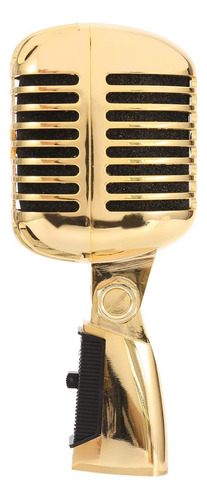 Micrófono Clásico Con Cable Profesional Micrófono Vocal