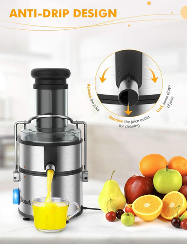 Extractor De Zumos, Extractor De Zumos Centrifugo Bextcok Ex