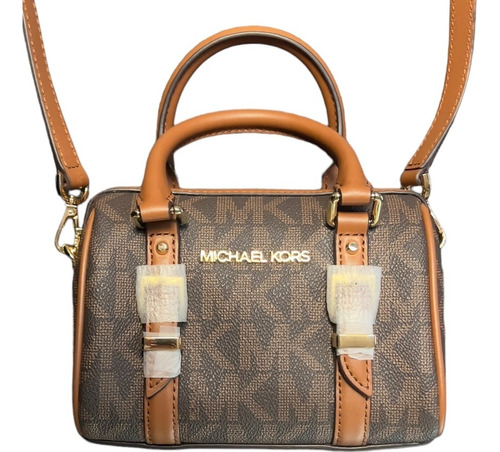 Bolsa Michael Kors Bedford Legacy Brown Mini Crossbody Bag