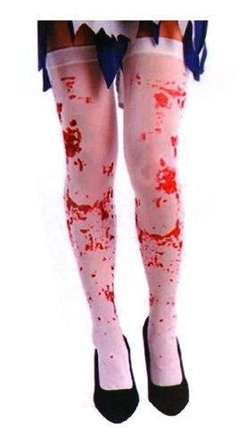 Calcetines Disfraz Estampado Halloween Pantys Medias Mujer