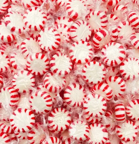 Caramelo Macizo Menta Star Light Canels 800 Pz 2.88 Kg