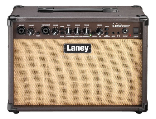 Amplificador Laney Para Acústica La30d 30 W 2x6.5 Voltaje 220v Color Marrón/crema