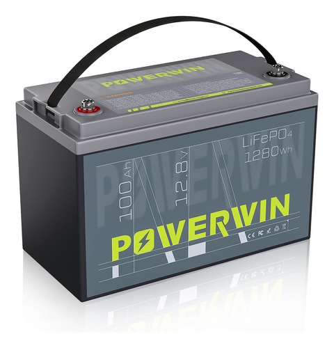 Batería Powerwin 12.8v 100ah Lifepo4