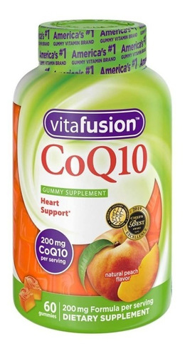 Coq10 - Vitaminas En Gomitas - Antioxidante, Salud Corazón 