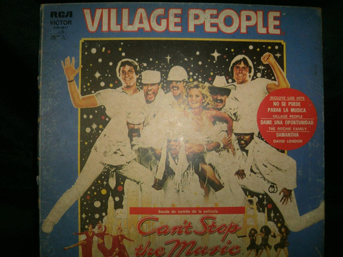 Village People Can't Stop The Music Disco De Vinilo