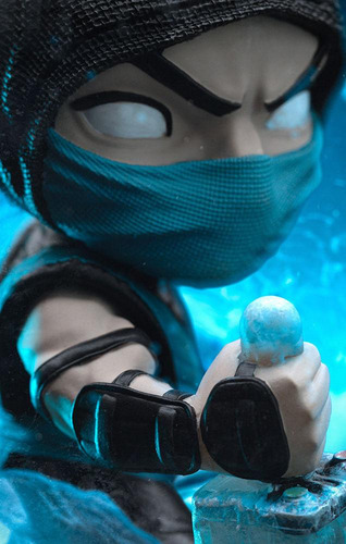 Estatua bajo cero Mortal Kombat mini Iron Studios