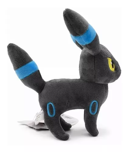 Umbreon Shiny Eevee Evolução Bicho Pelúcia Pokémon 20cm