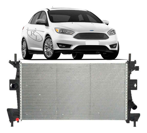 Radiador Ford Focus 1.6 2.0 2013 2014 2015 2016 2017 2018