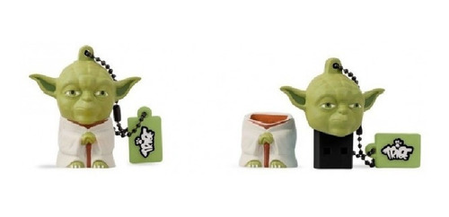 Memoria Usb Tribe 8gb Usb 2.0 Star Wars Yoda Verde