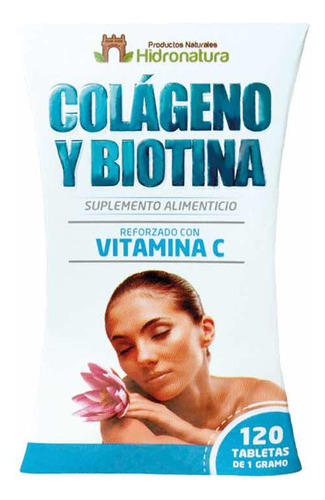 Pastillas Para El Pelo Biotina Colágeno Vitamina C Fortalece