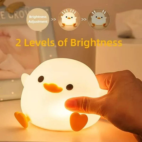 Zg Luz De Noche De Pato Lindo Patito Habitación Infantil