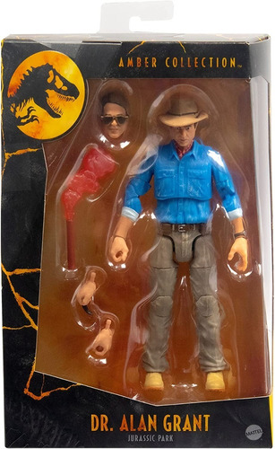 Jurassic World Amber Collection Dr. Alan Grant