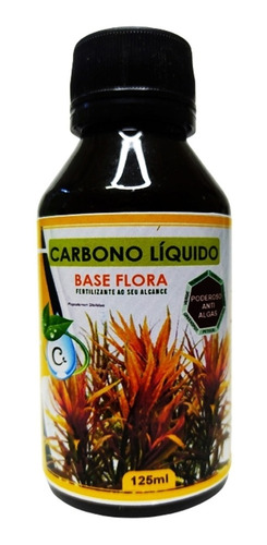 Carbono Líquido Orgânico Para Aquário 125ml - Base Flora
