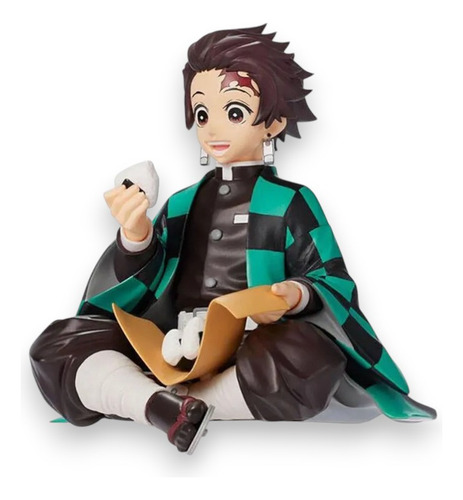 Figura Tanjiro Kamado Posado Con Niguiri Kimetsu No Yaiba