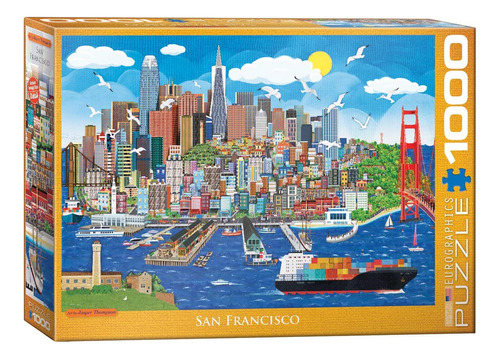 Eurographics San Francisco De Jasper Tompson 1000 Piezas De