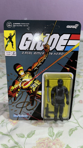 Super 7 Gijoe Real American Hero Snake Eyes